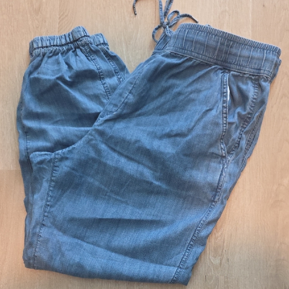 Gap Chambray Utility Joggers - Picture 6 of 8